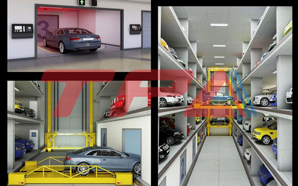 Bãi đỗ xe tự động xếp tầng di chuyển độc lập