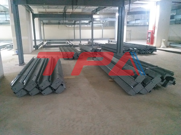 Khu vực tập kết vật liệu