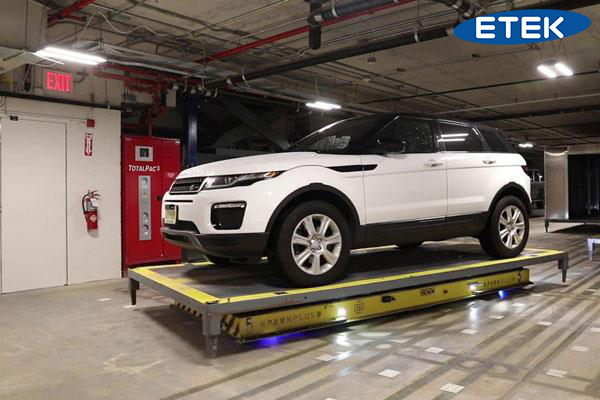 bãi đỗ xe thông minh dạng AGV