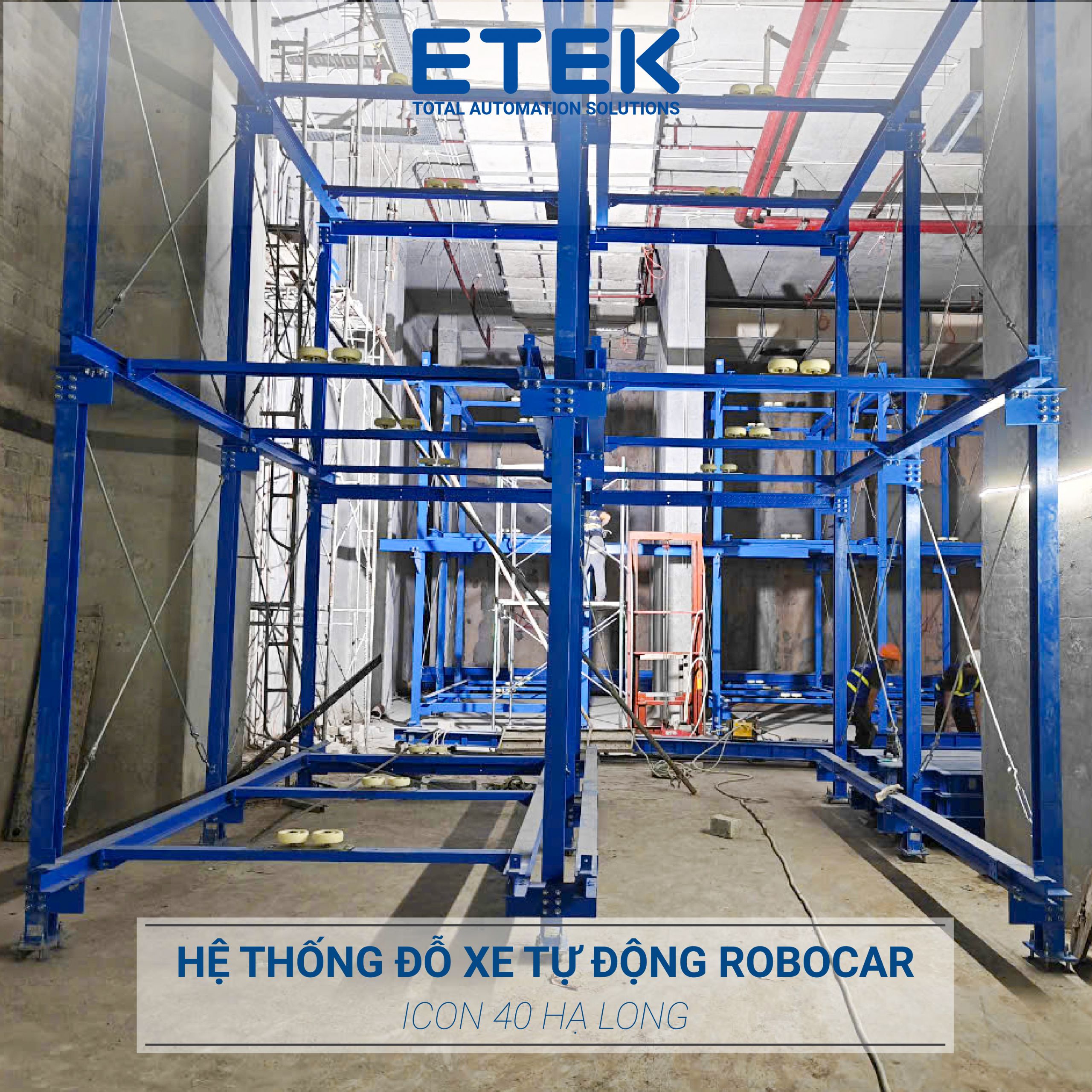 hệ thống đỗ xe tự động robocar