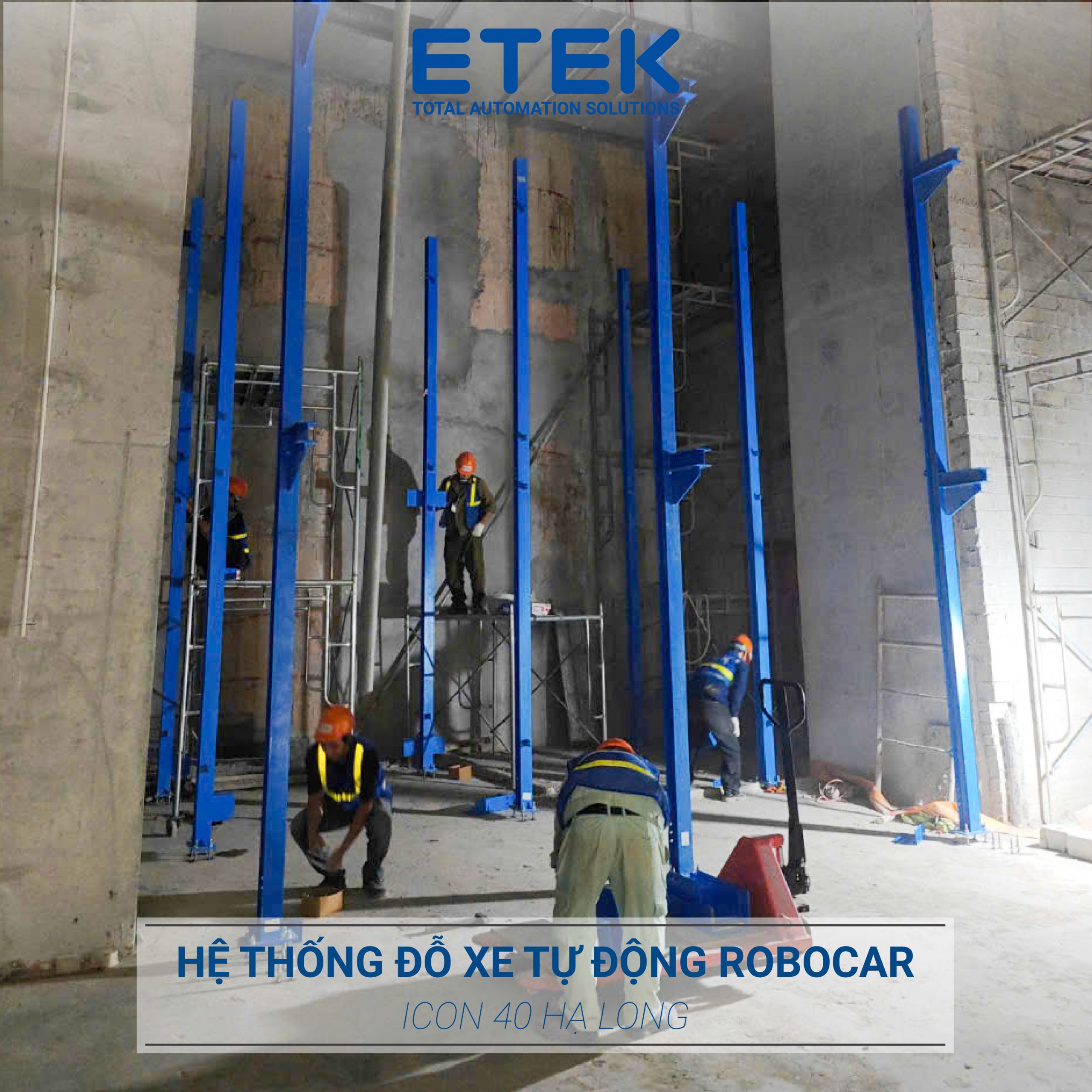 hệ thống đỗ xe tự động công nghệ robocar