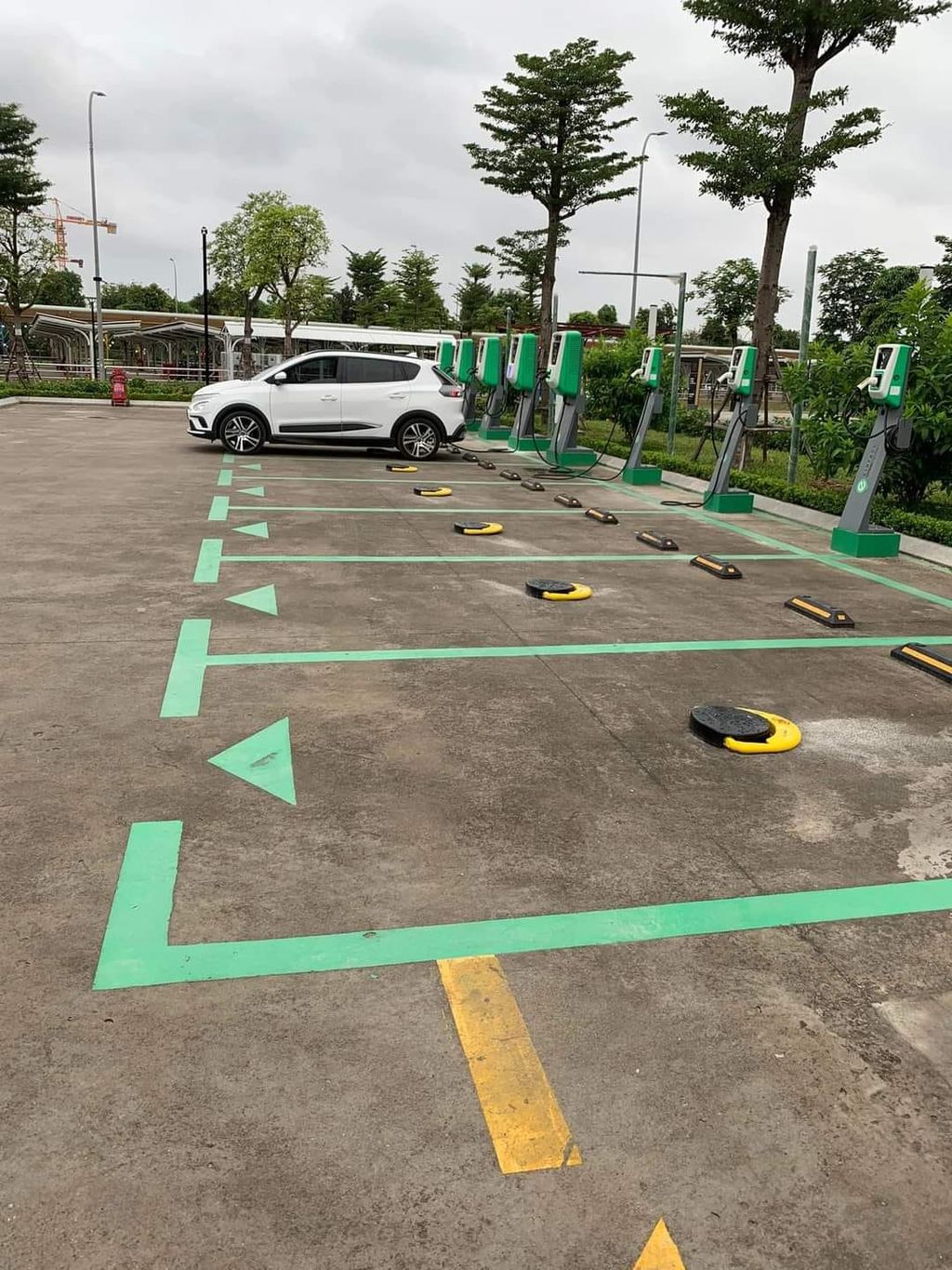 thiết bị chống đỗ xe sai mục đích